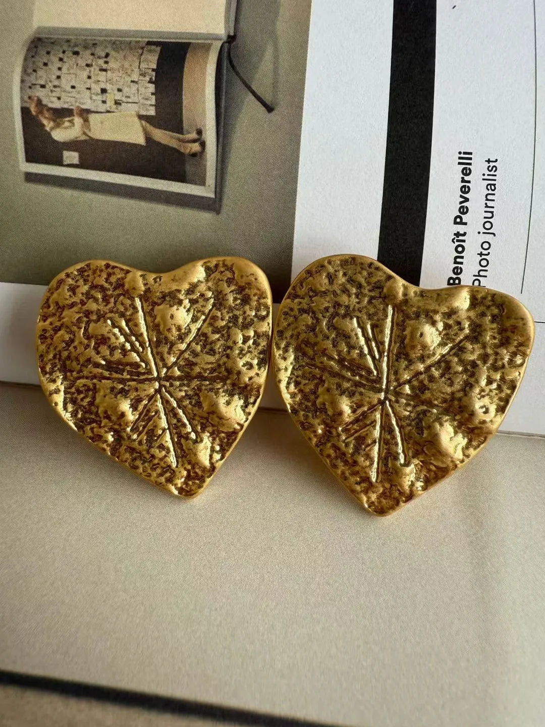 VINTAGE HEXAGRAM EAR CUFF