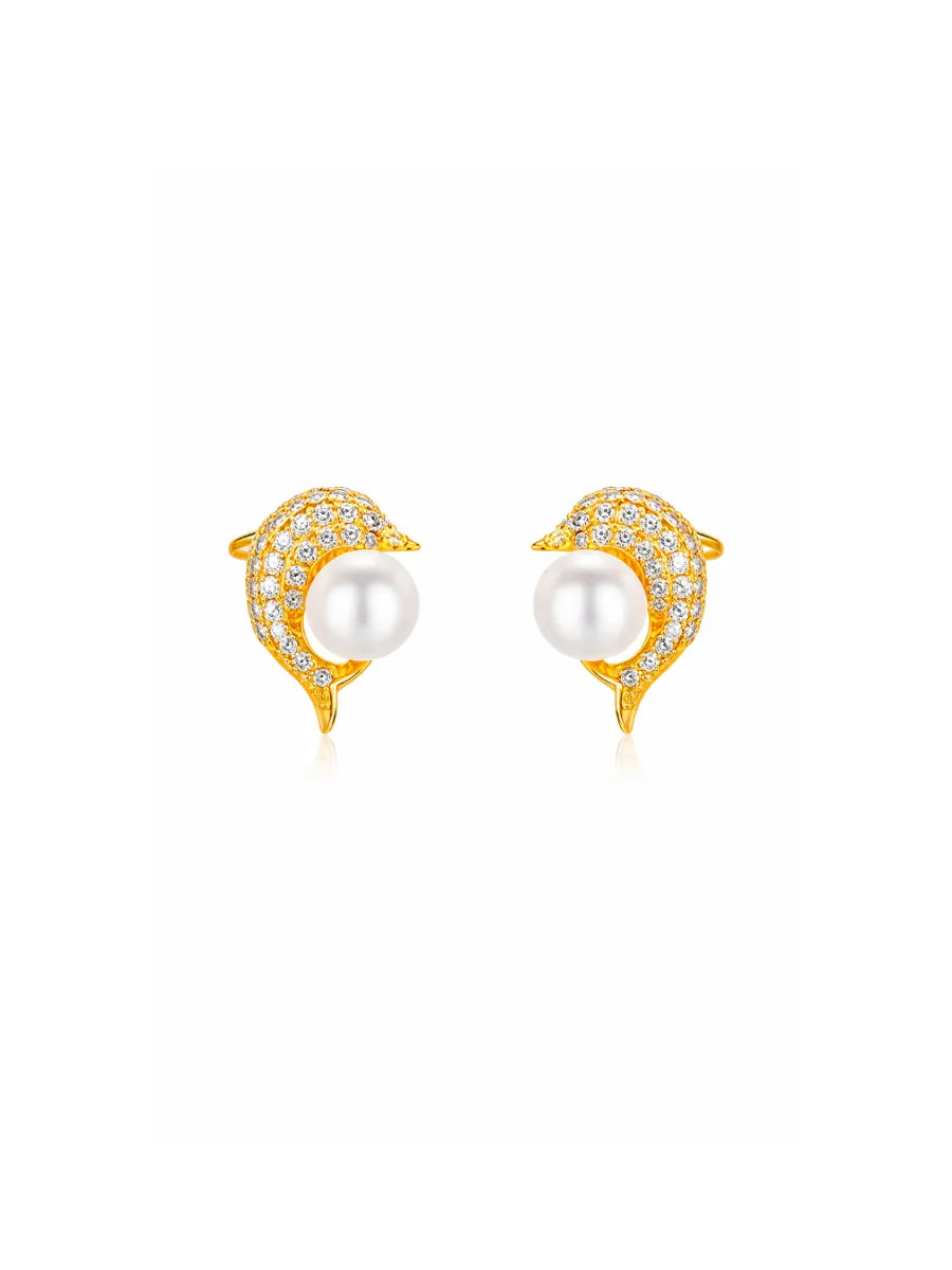LITTLE DOLPHIN EARRINGS