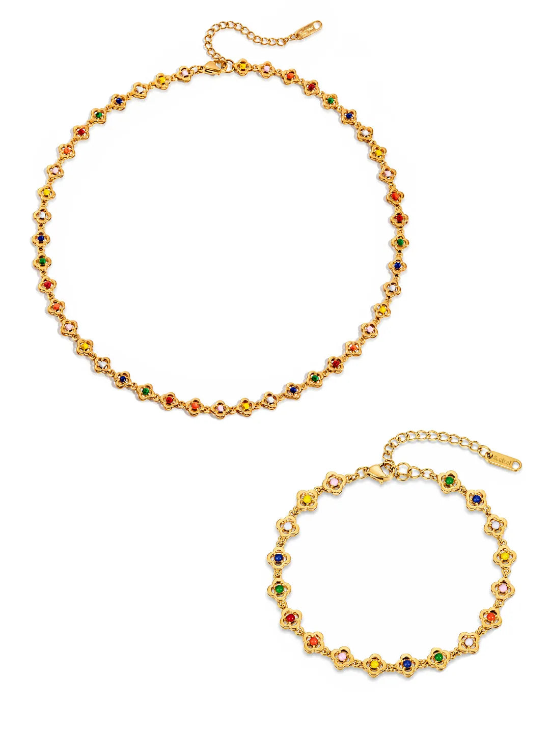 ENAMEL PETAL SET