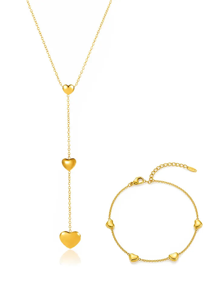 HEART CHARM SET