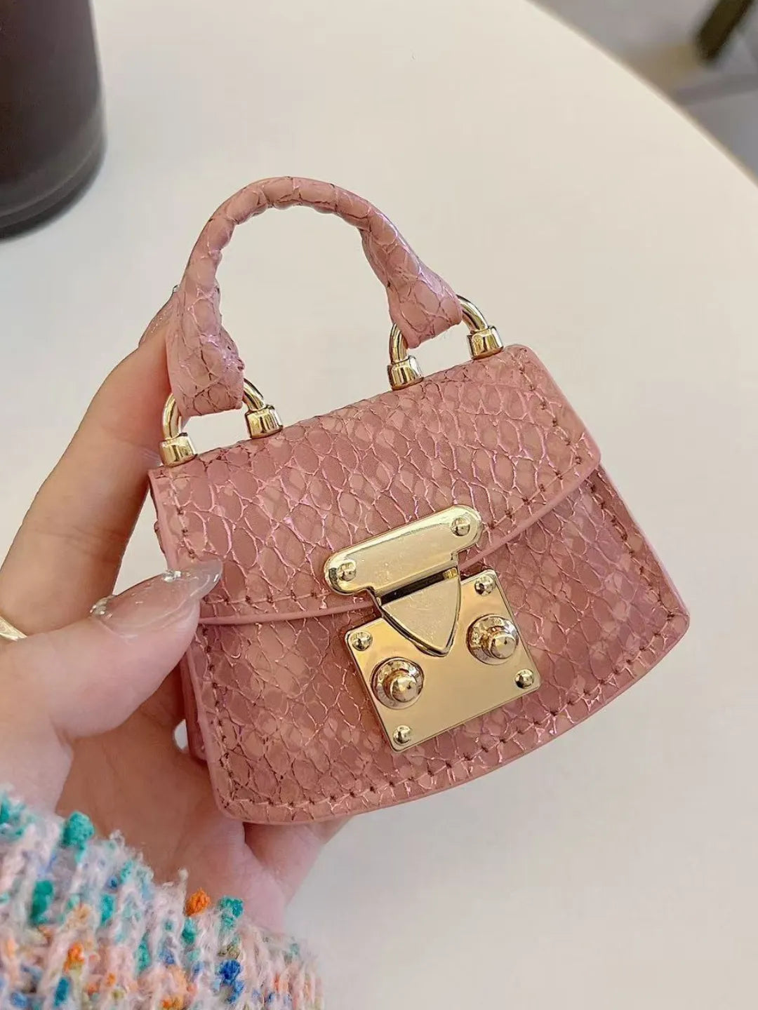 IVORY FAN MINI BAG