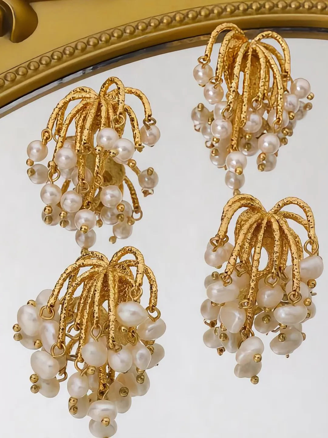 PEARL SPARKLER EARRINGS