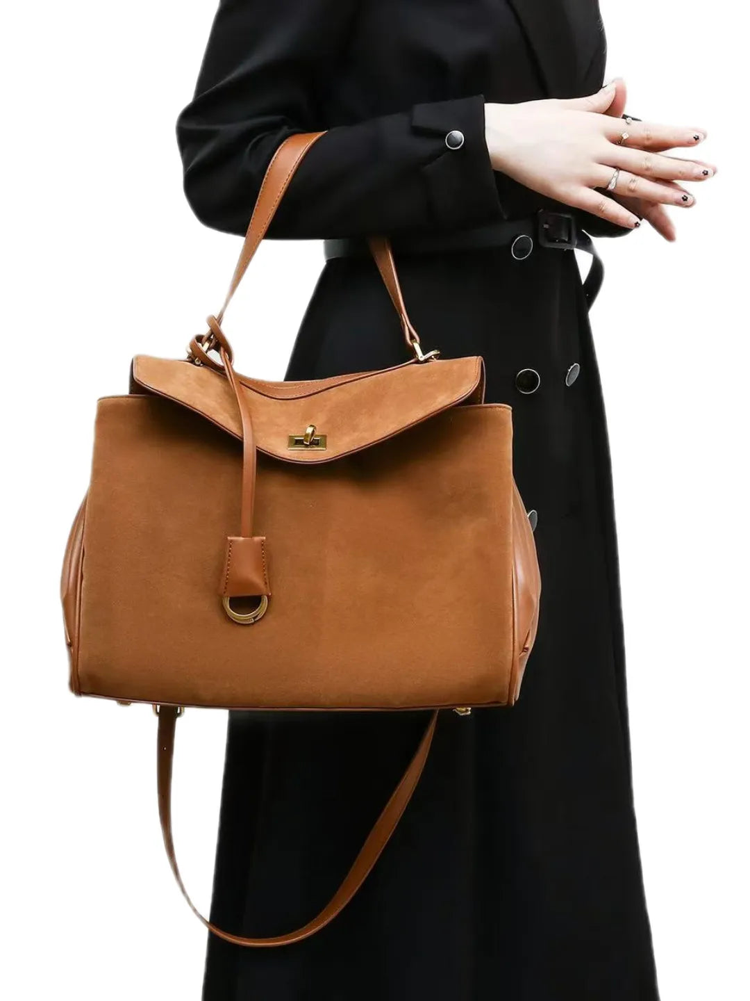 MATTE SUEDE BAG – GIFTABLE