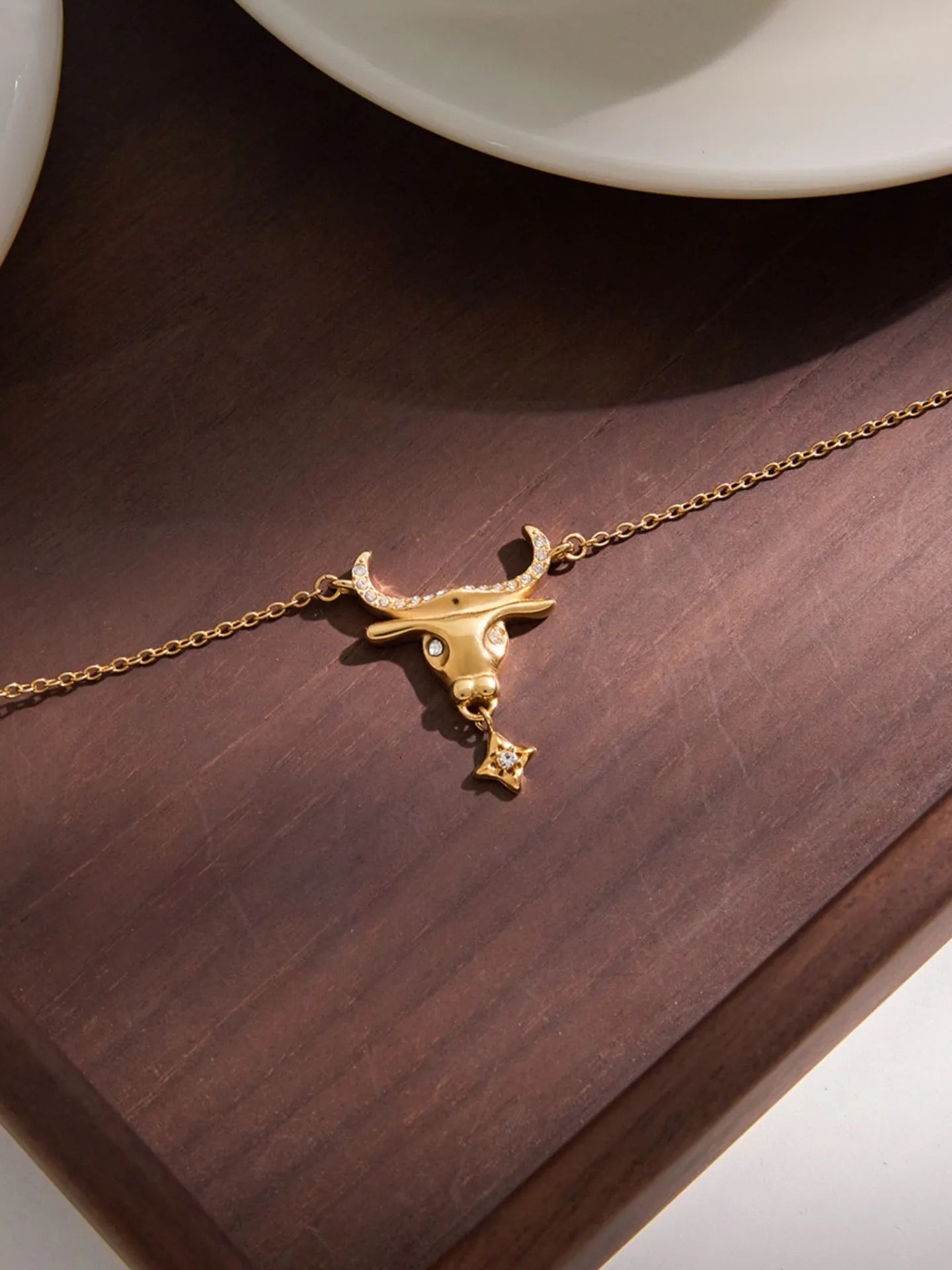 GILDED TAURUS CHARM