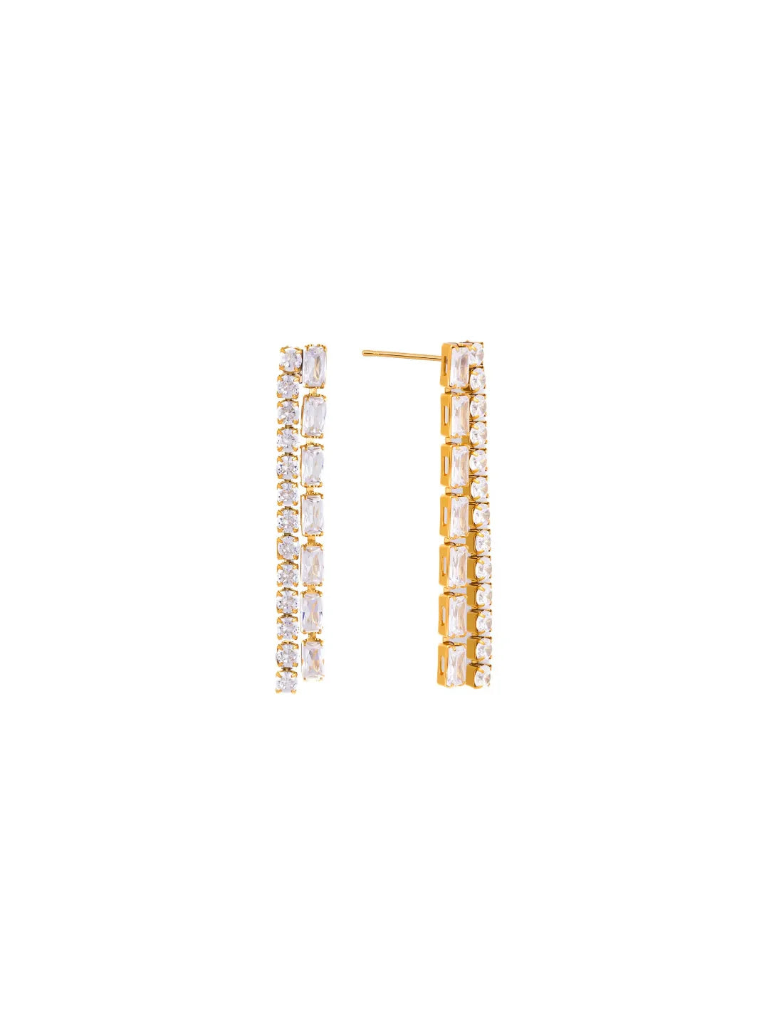 CZ STATEMENT EARRINGS