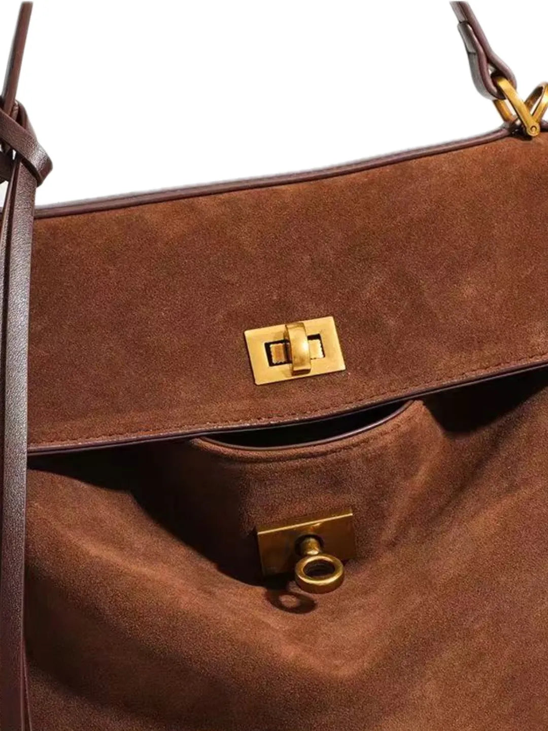 MATTE SUEDE BAG – GIFTABLE