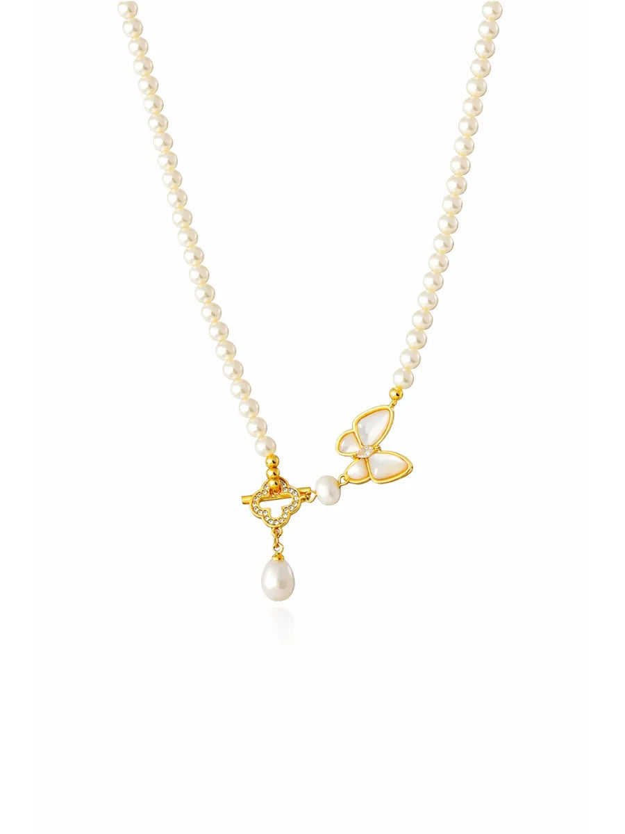 PEARL WING NECKLACE
