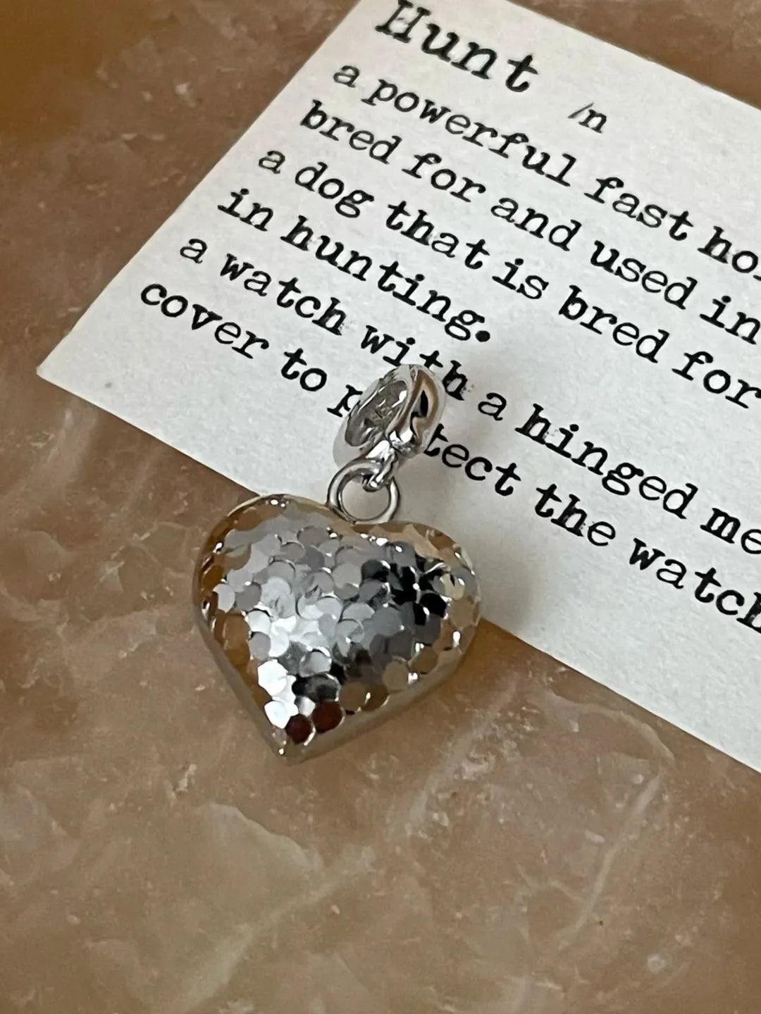 ICY HEART PENDANT