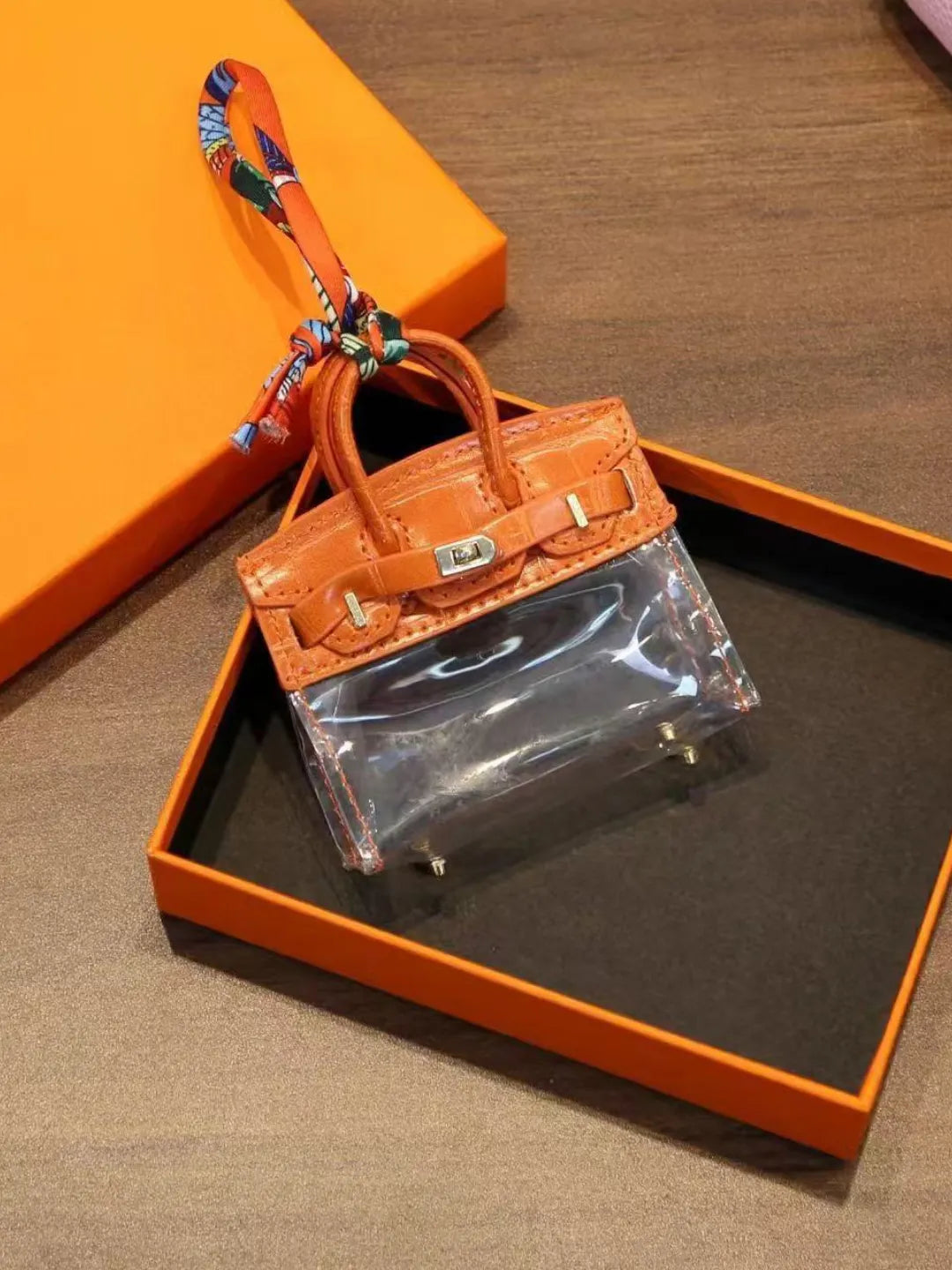 CLEAR TEXTURE BAG