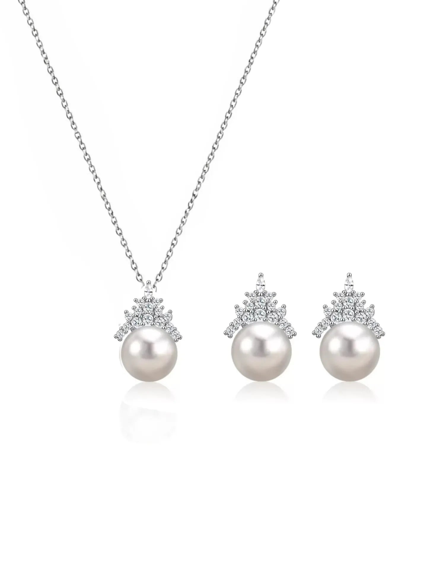 CROWN PEARL EARRINGS