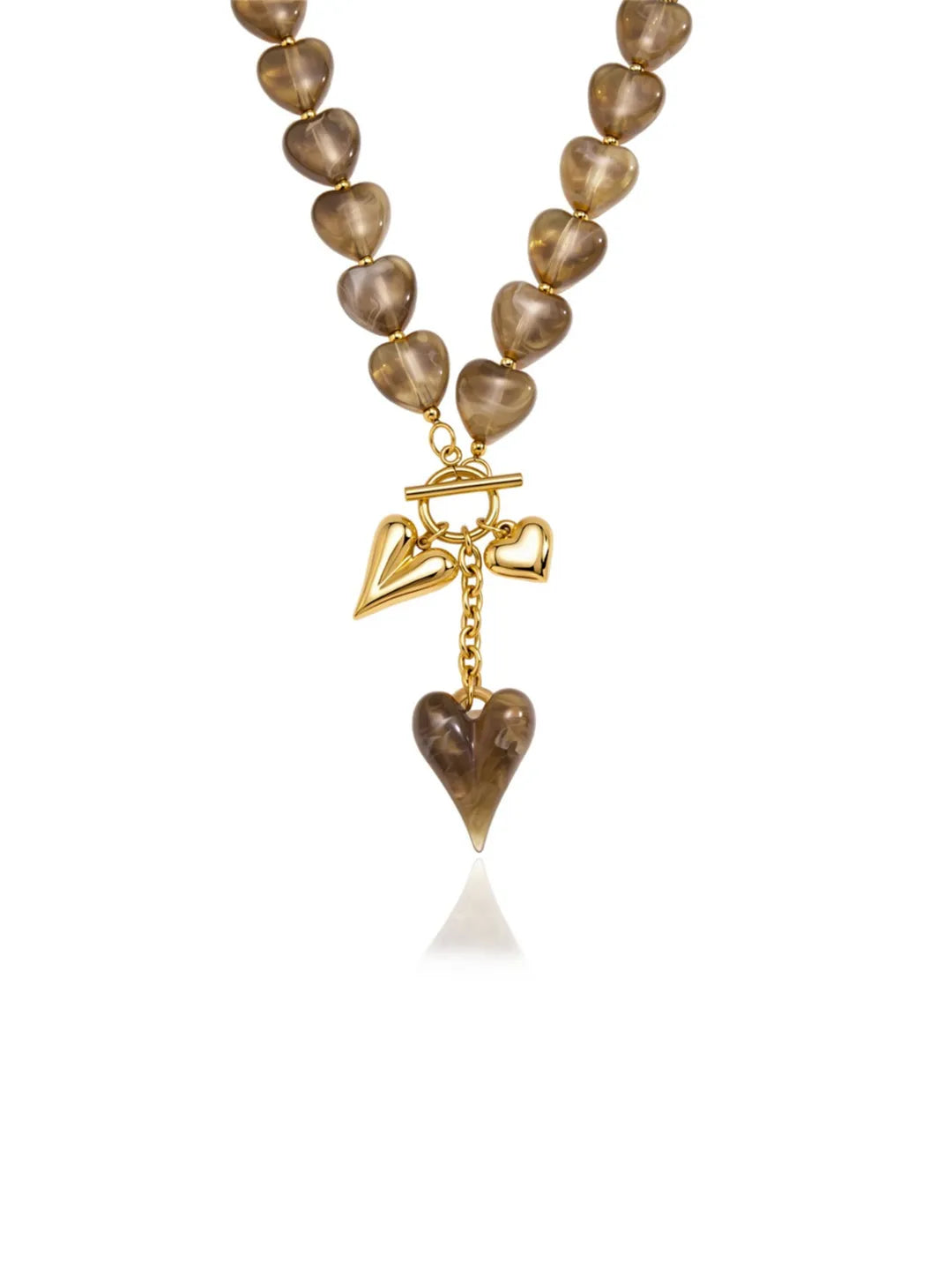 MOCHA CHARM NECKLACE