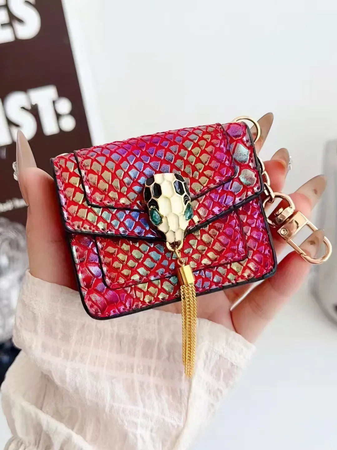RUBY TASSEL MINI BAG