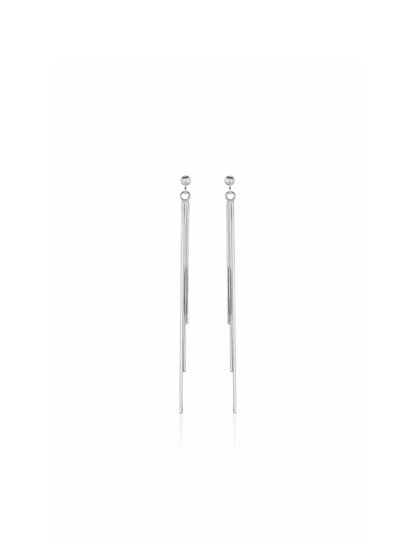 MINIMALIST TASSEL EARRINGS