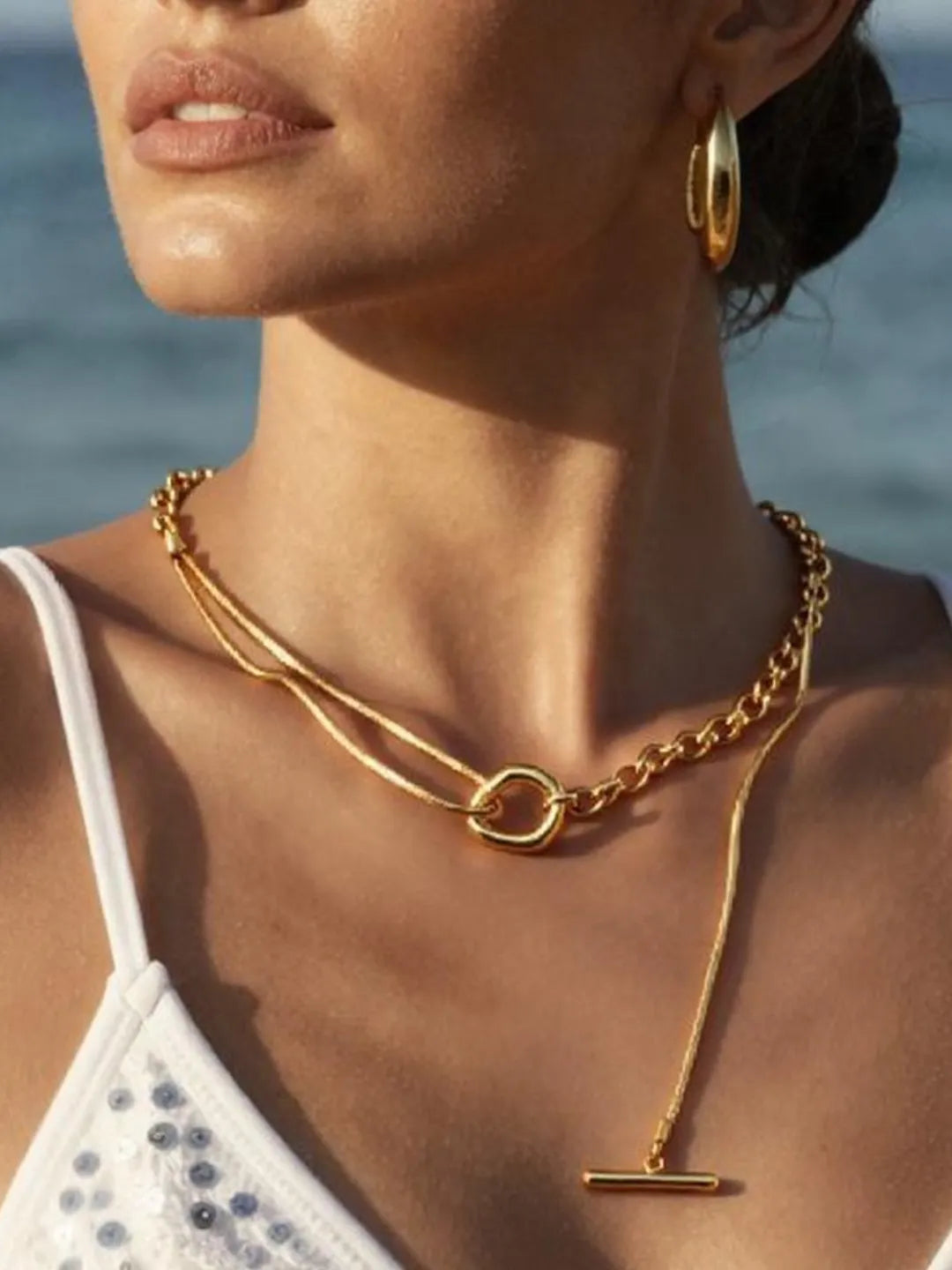 PALM LINK NECKLACE
