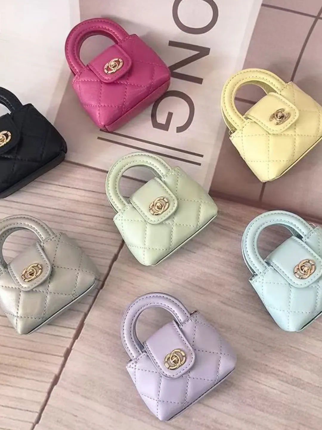 PEARL CHAIN MINI BAG