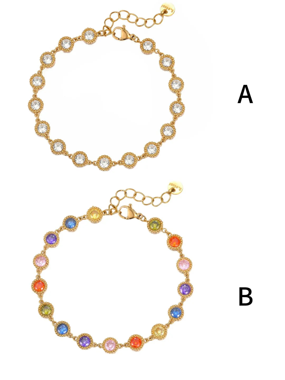 COLORFUL ZIRCON BRACELET