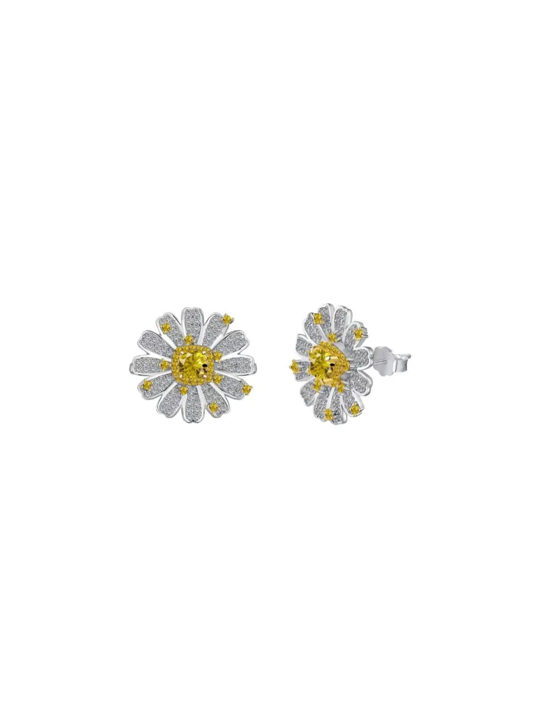 SUNFLOWER PAVÉ CZ JEWELRY