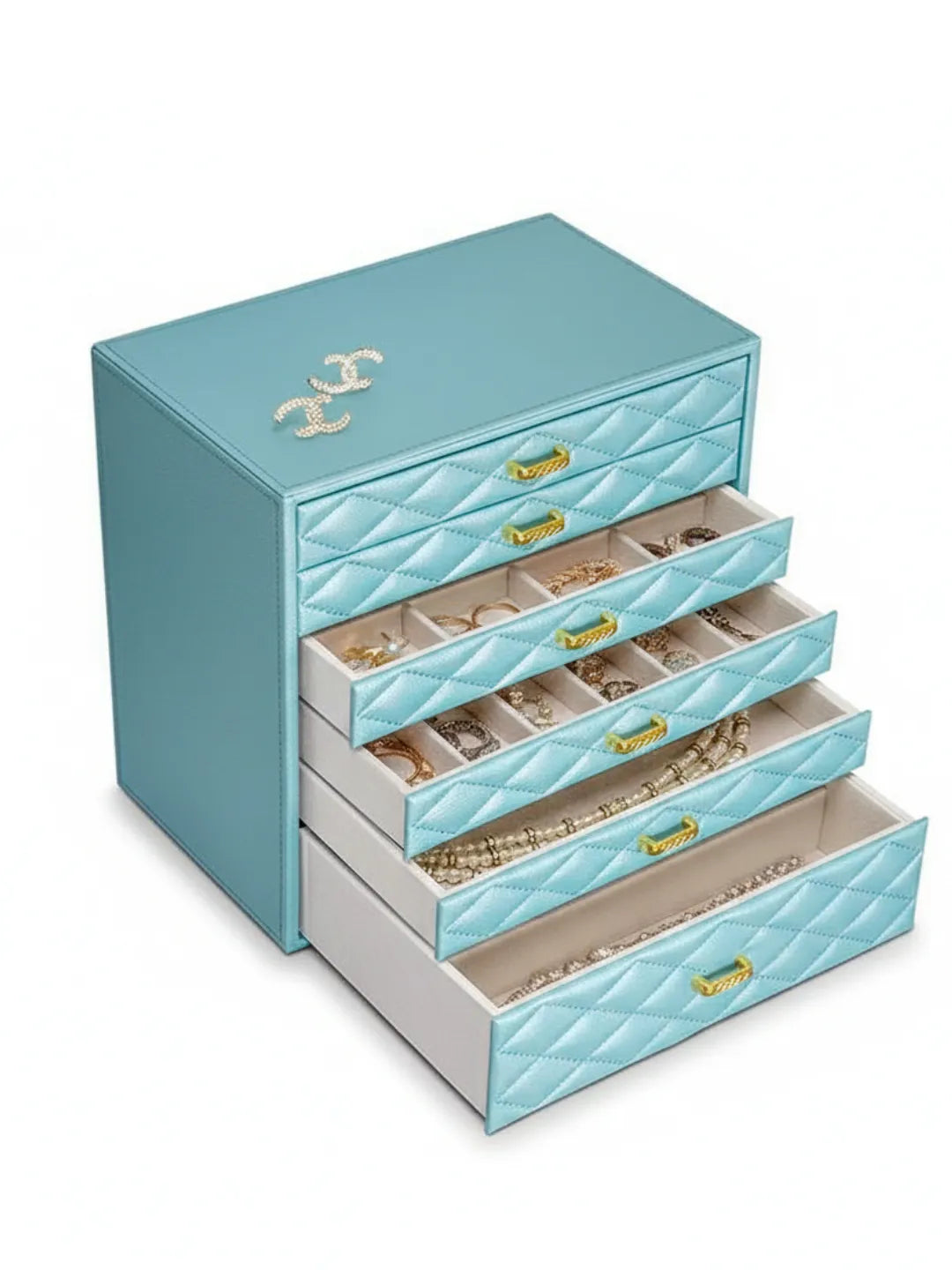 QUILTED JEWELRY BOX – GIFTABLE