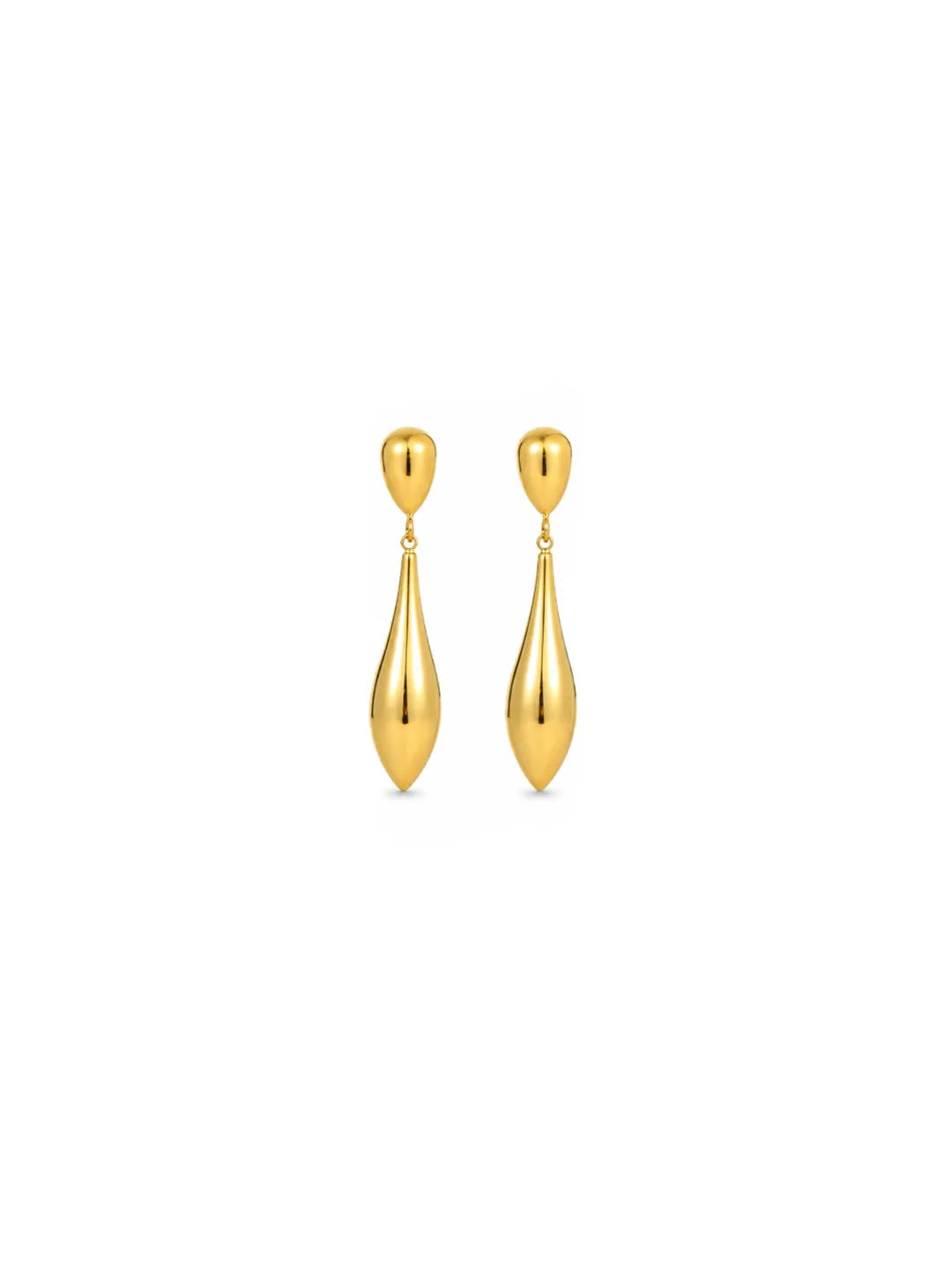 WATER DROP STUD EARRINGS
