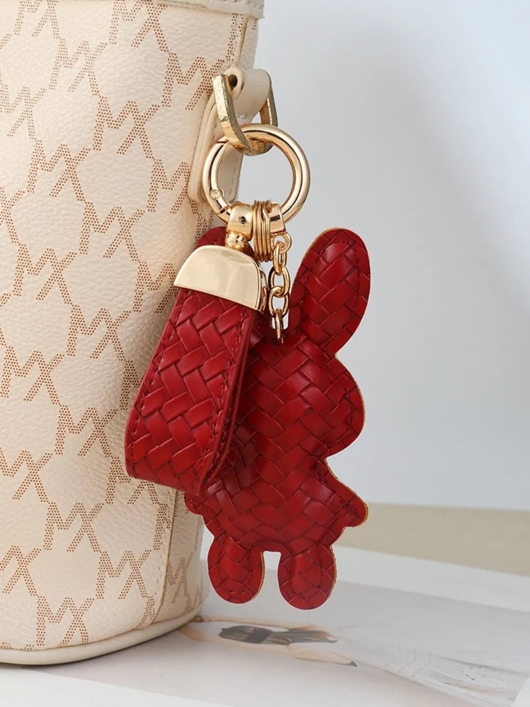 WOVEN BUNNY CHARM