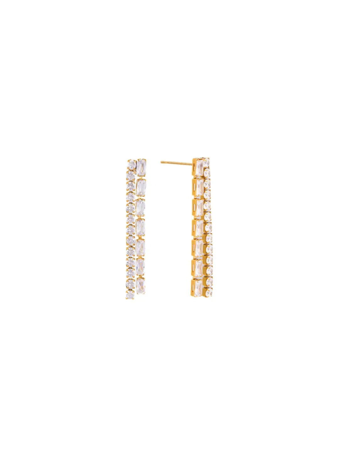 CZ STATEMENT EARRINGS