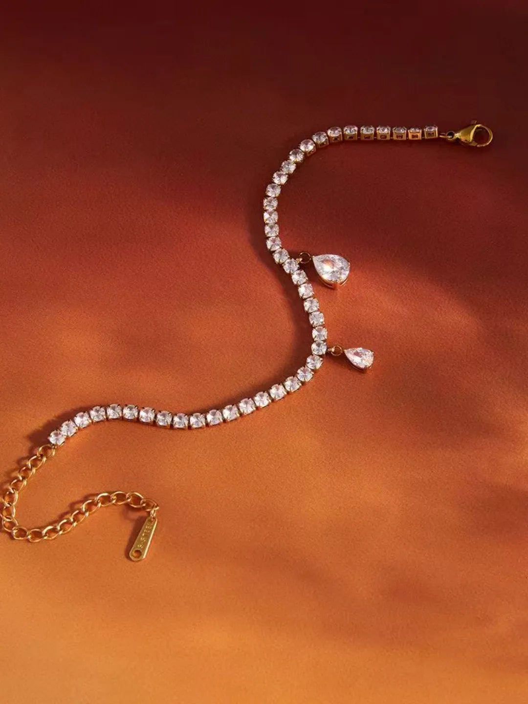 TEARDROP CZ BRACELET