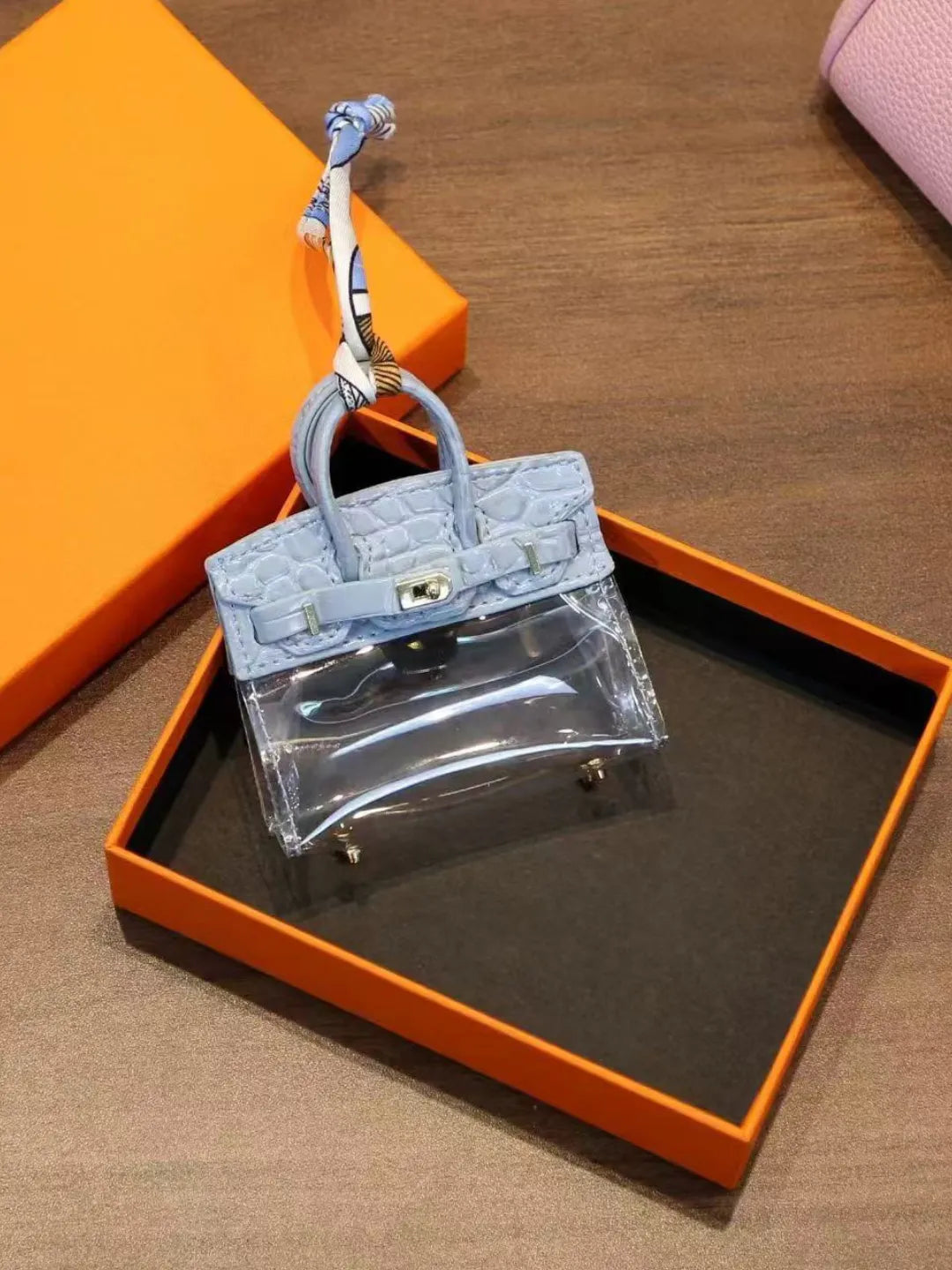 CLEAR TEXTURE BAG