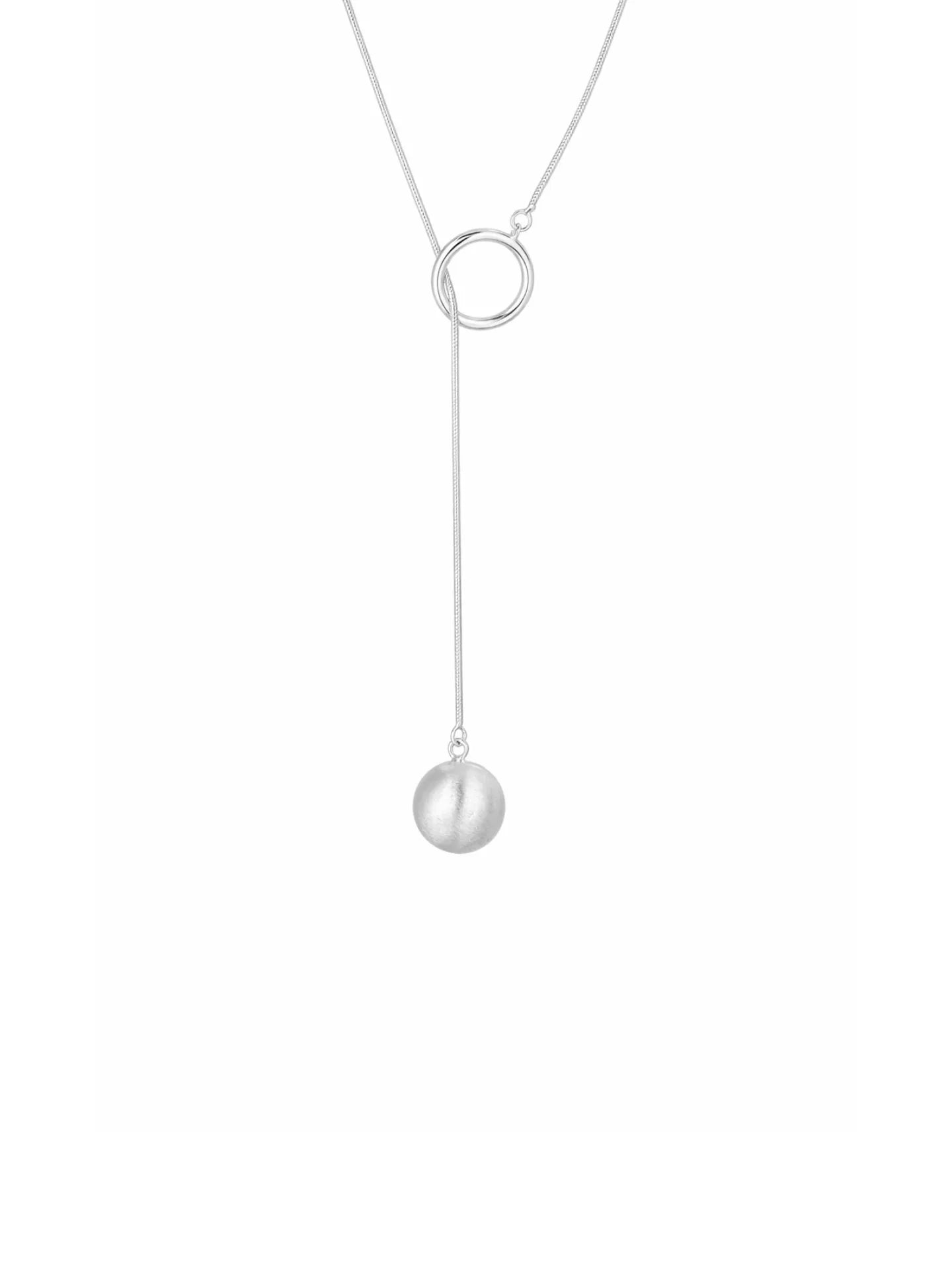 SPHERE PENDANT NECKLACE