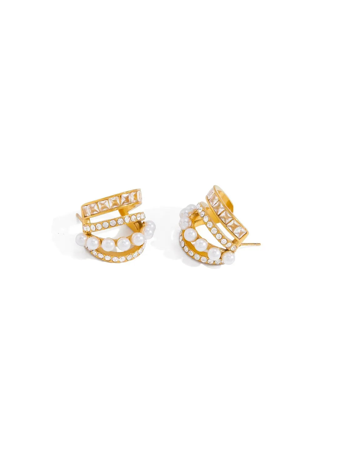 PEARL LAYER STUDS