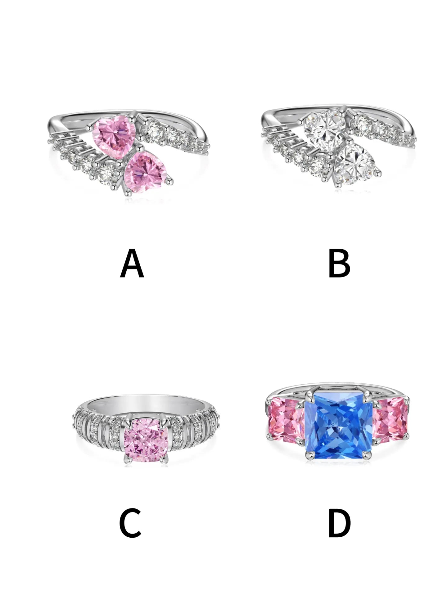 PINK SNOW CRYSTAL