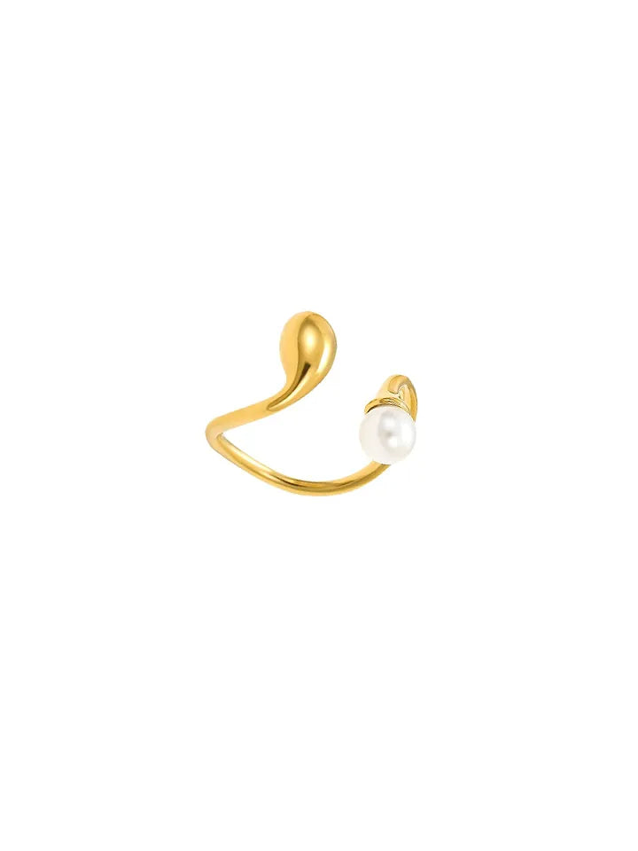 PEARL OPEN RING