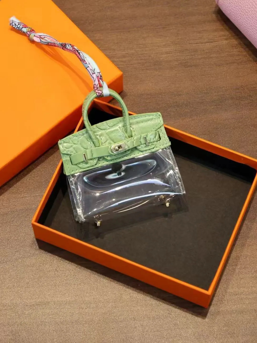 CLEAR TEXTURE BAG
