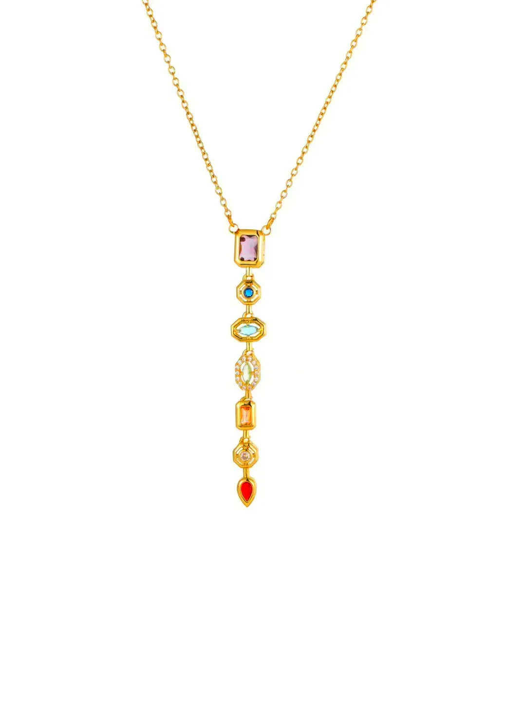 GEM BAR NECKLACE