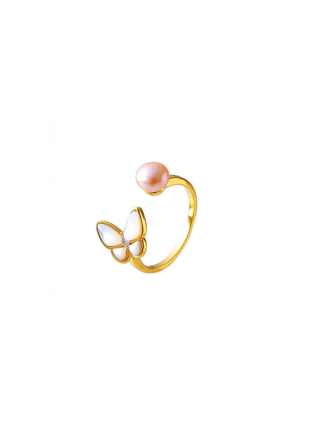 BUTTERFLY PEARL SWEET RING