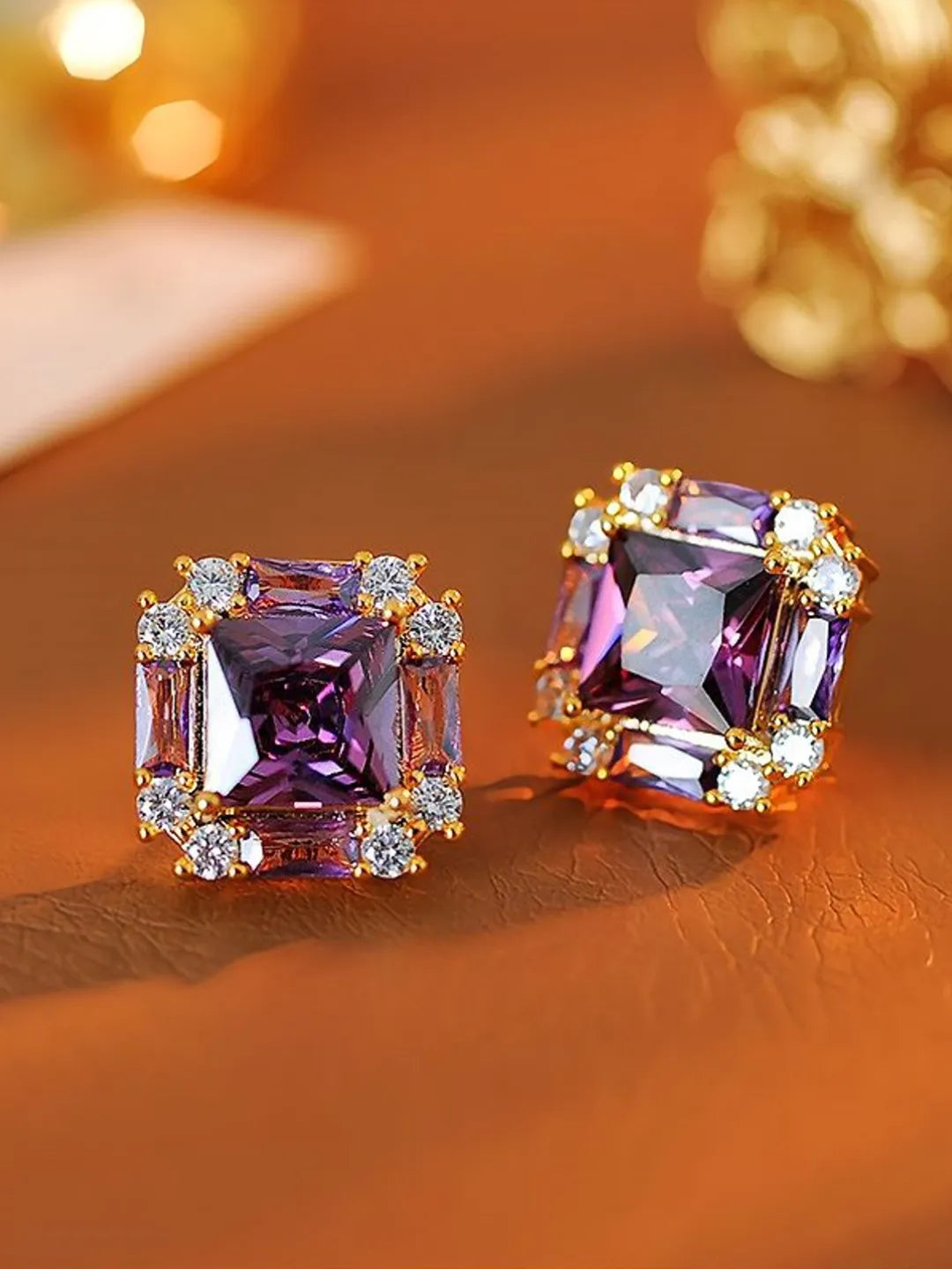 AMETHYST EARRINGS