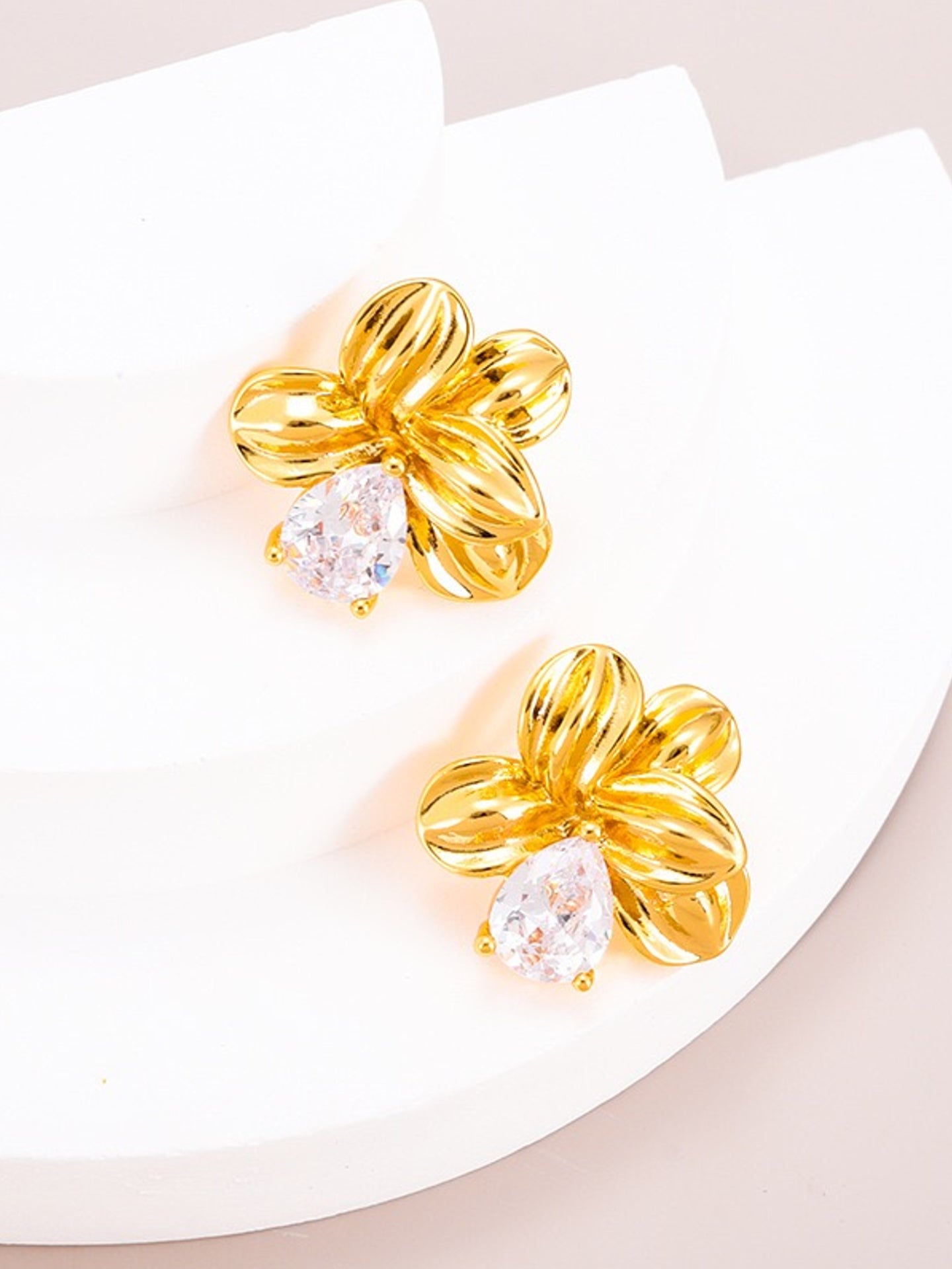 BLOOM ZIRCON EARRINGS