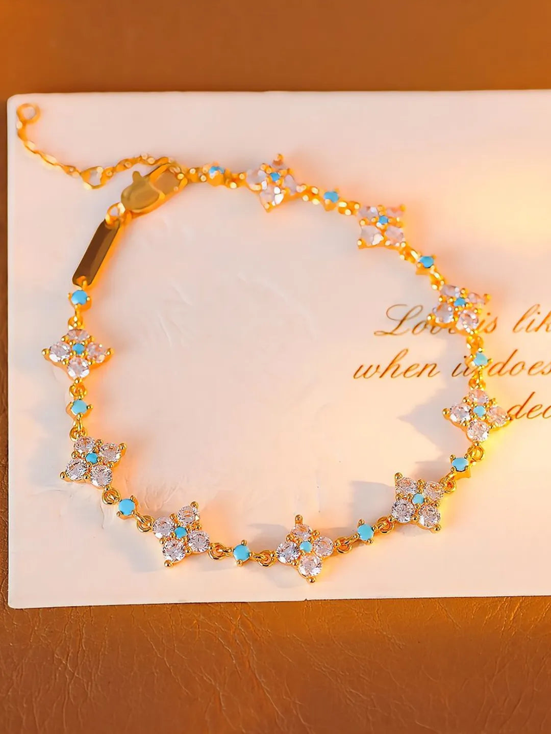 FOUR-LEAF BRACELET