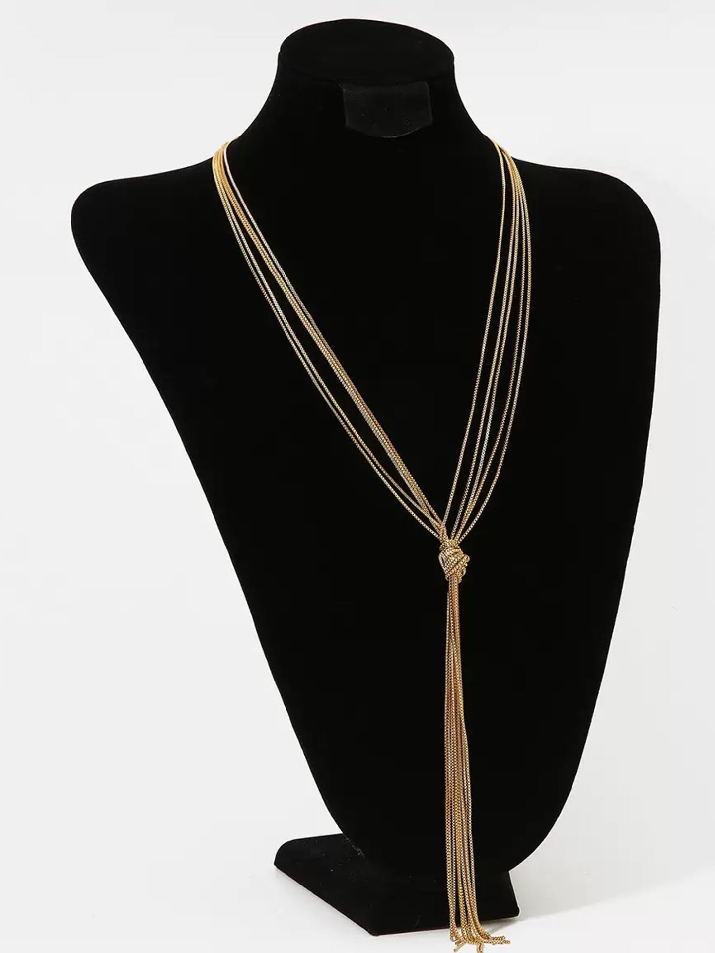 5-LAYER STATEMENT NECKLACE