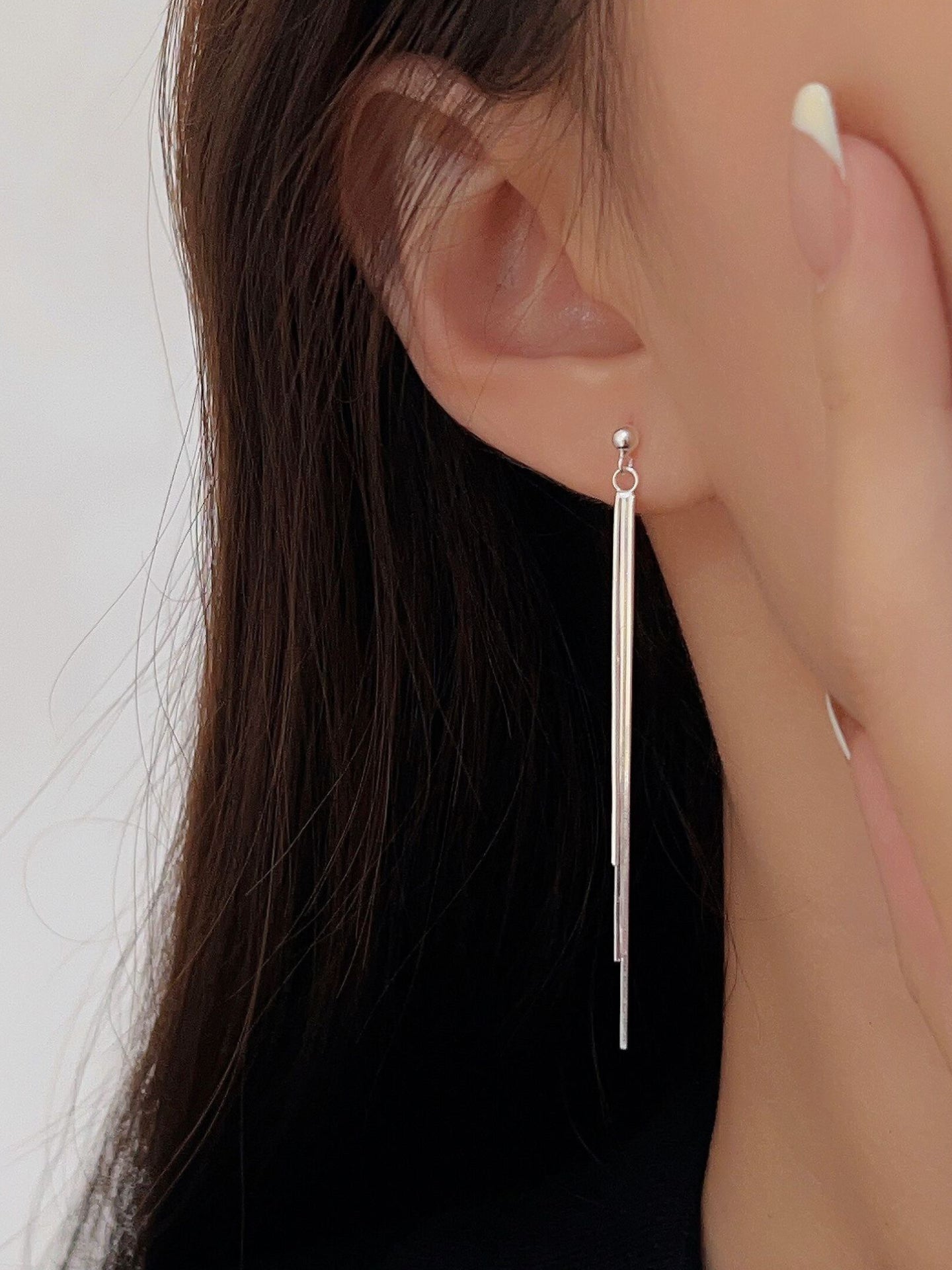 MINIMALIST TASSEL EARRINGS