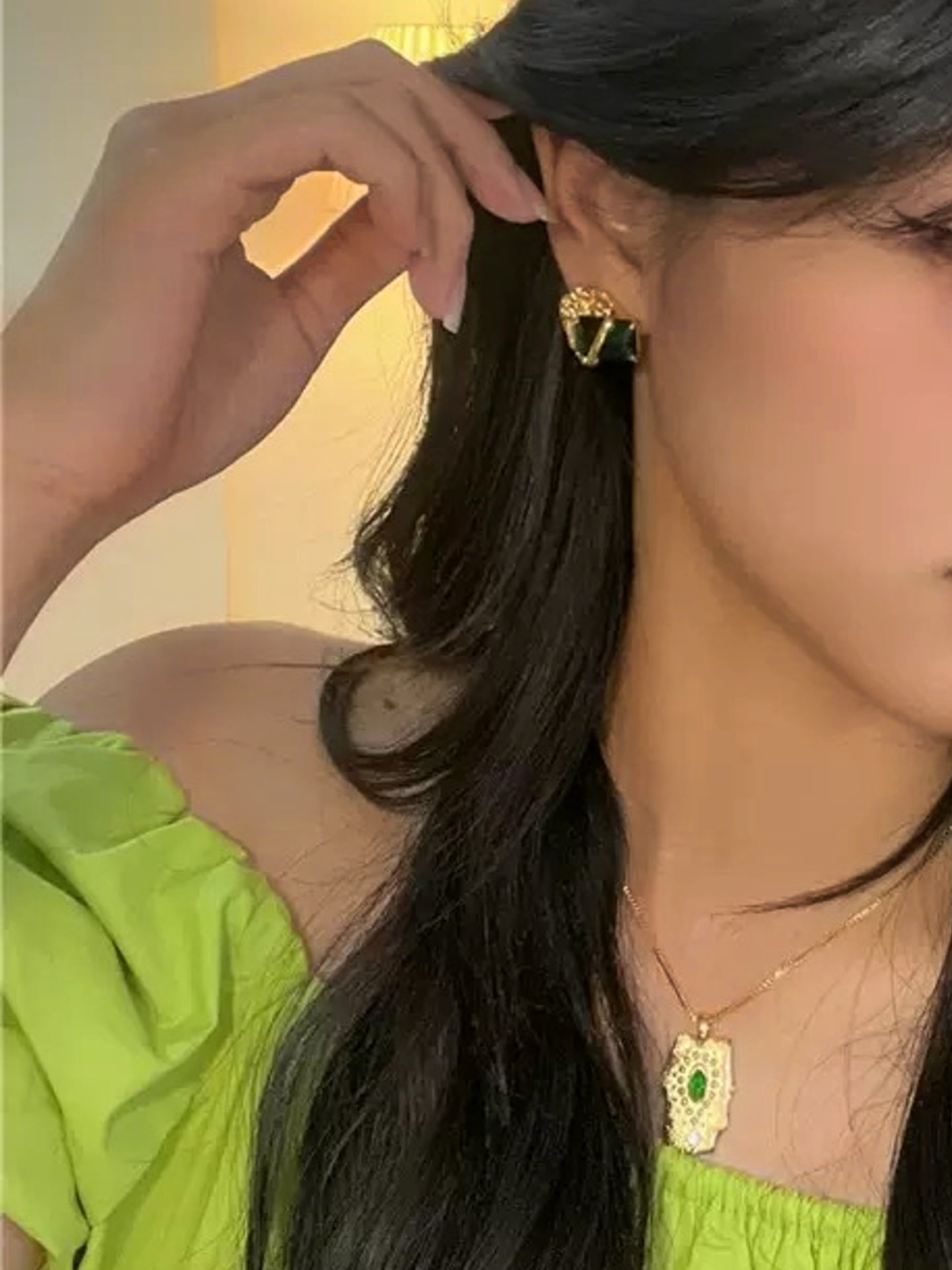 MOLTEN HEART EARRINGS