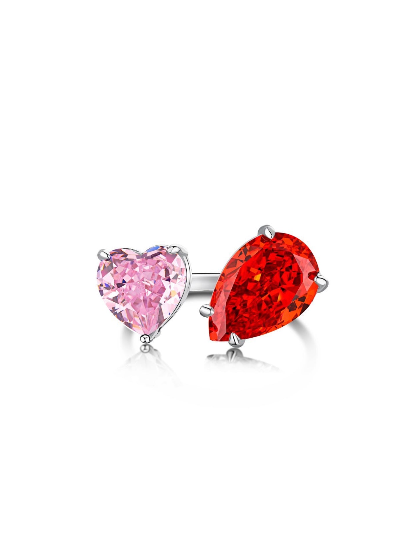 ETERNAL HEART CARBON RING