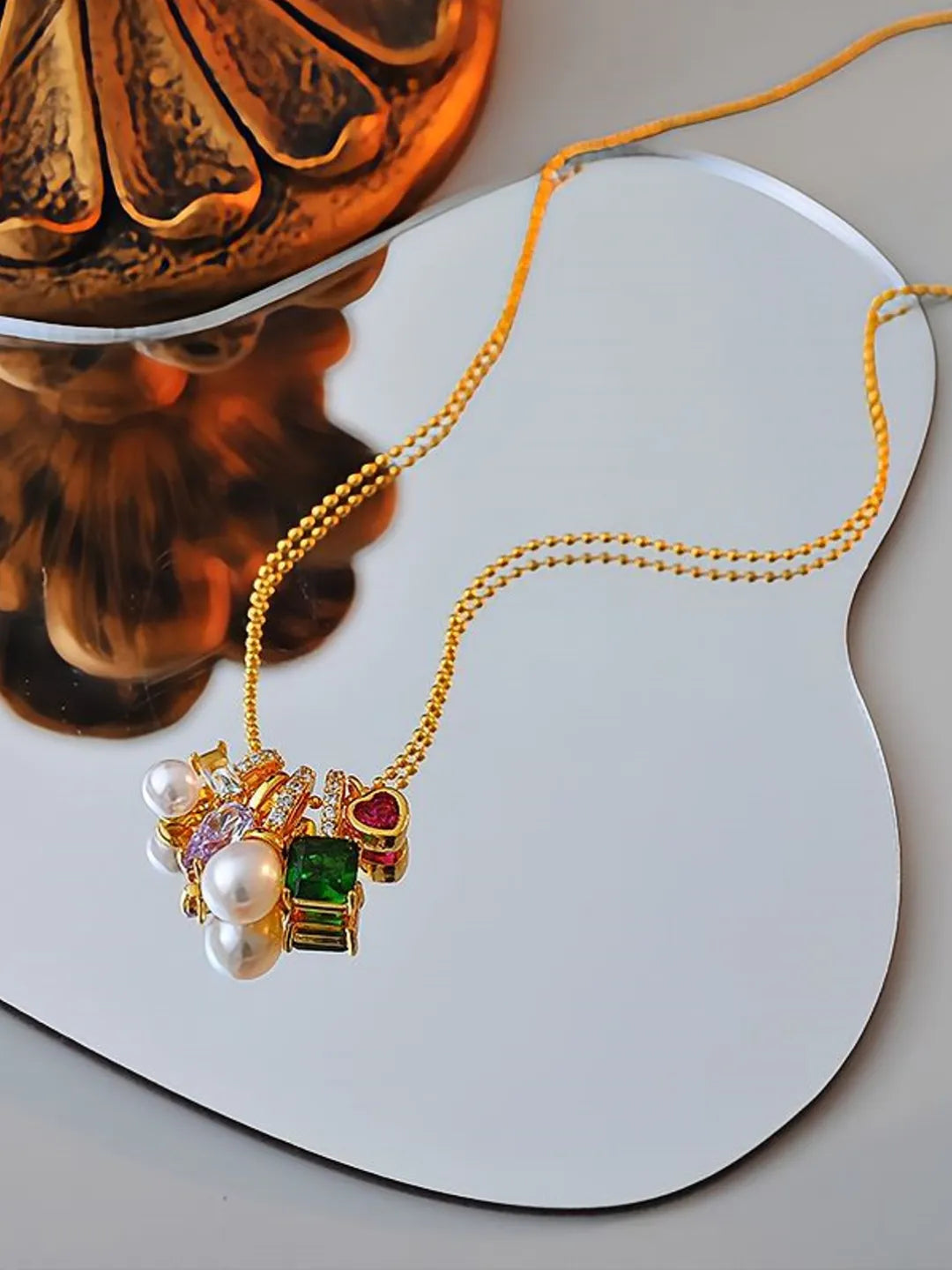 PEARL ZIRCON SET
