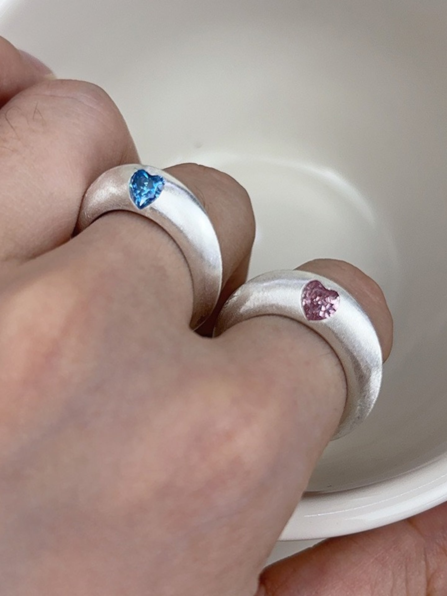 MATTE MOON HEART