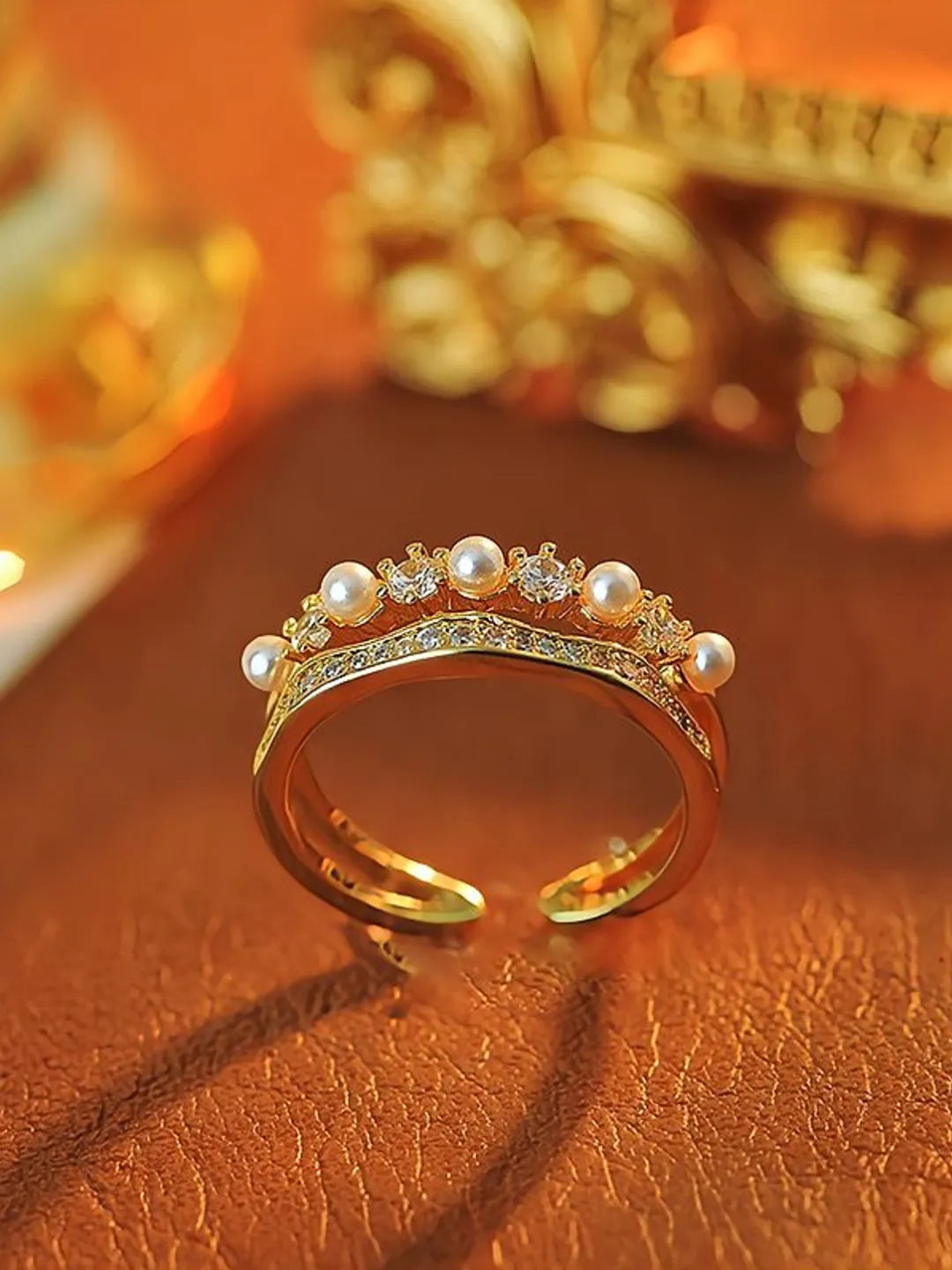 PEARL OPEN RING