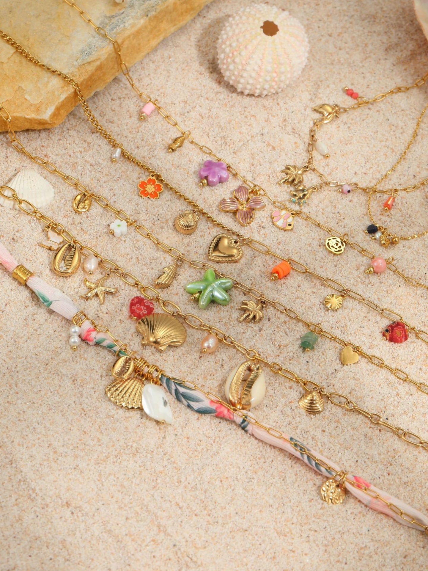 COLLIER ÉTOILE DE MER DOPAMINE
