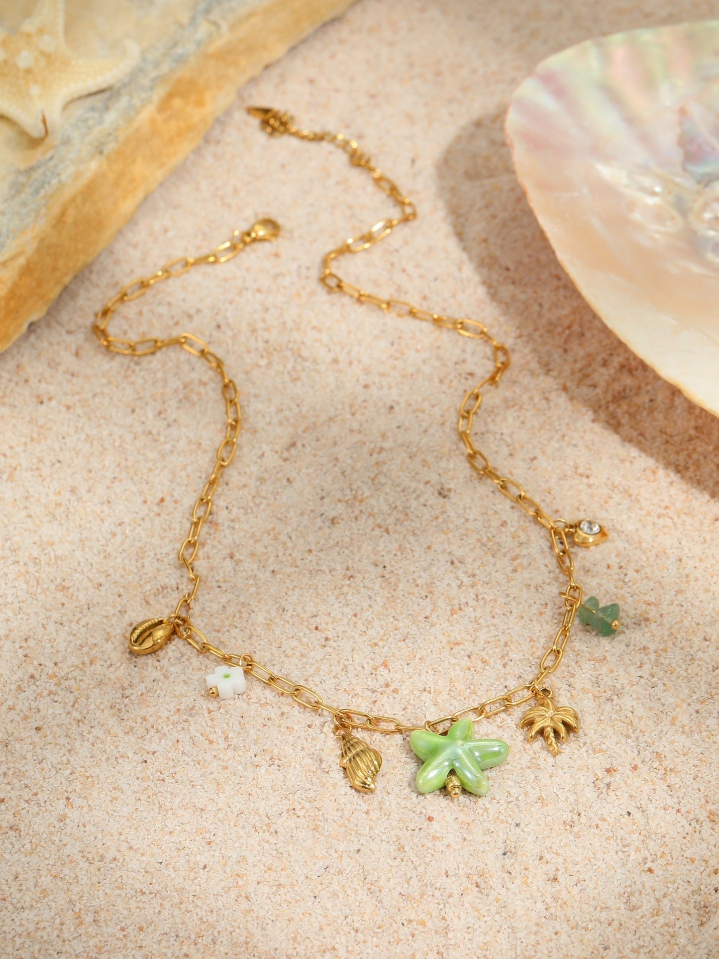 COLLIER ÉTOILE DE MER DOPAMINE