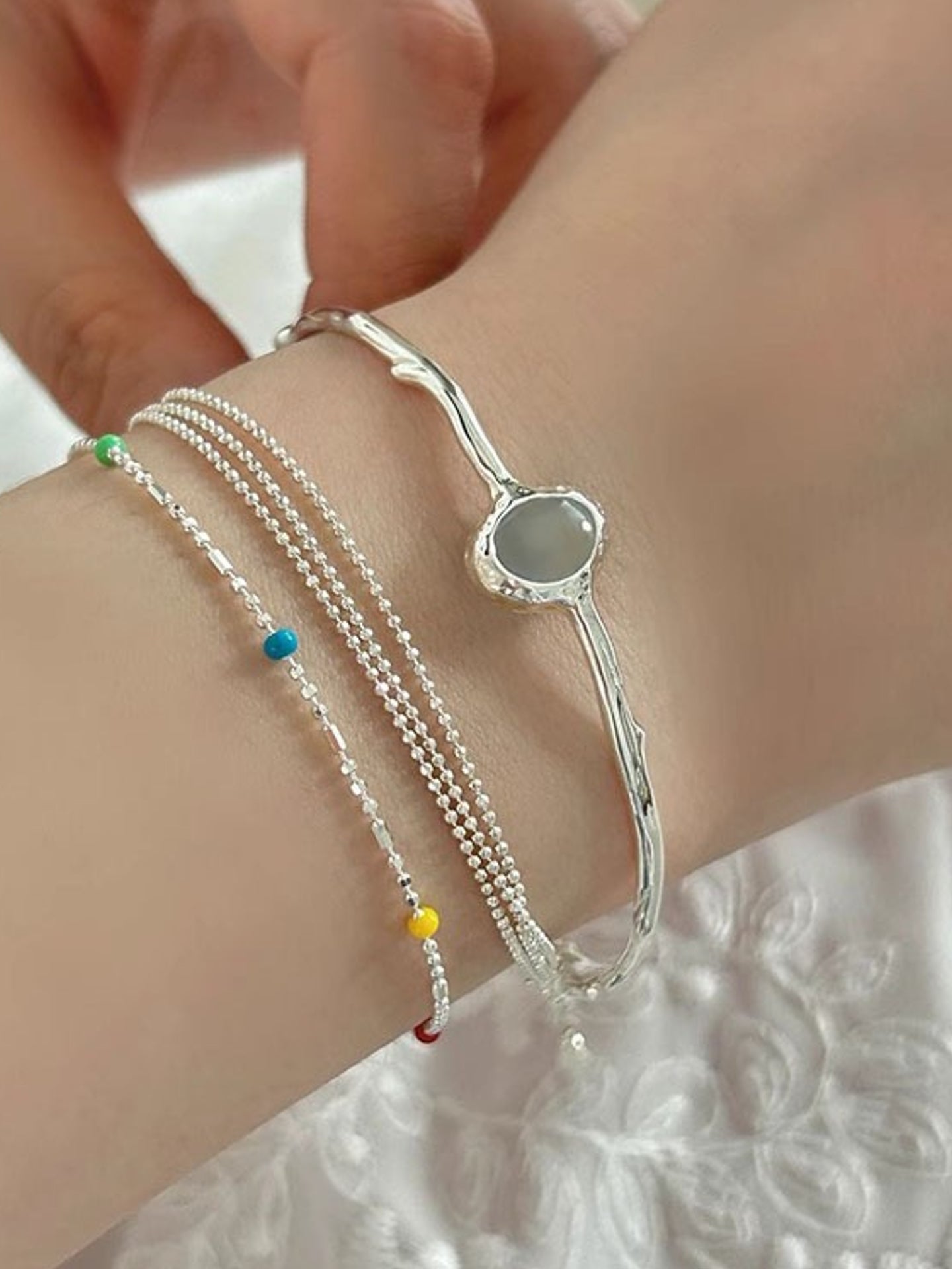 AQUAMARINE BRACELET
