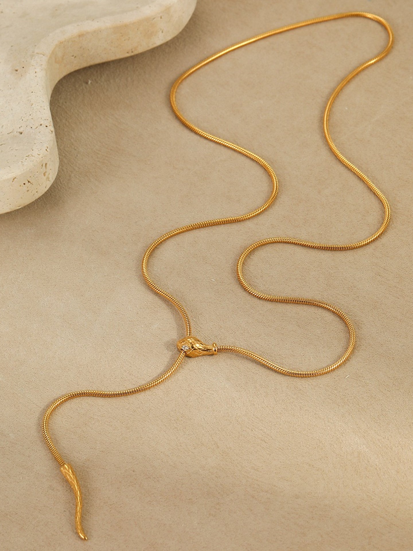Y SERPENT NECKLACE