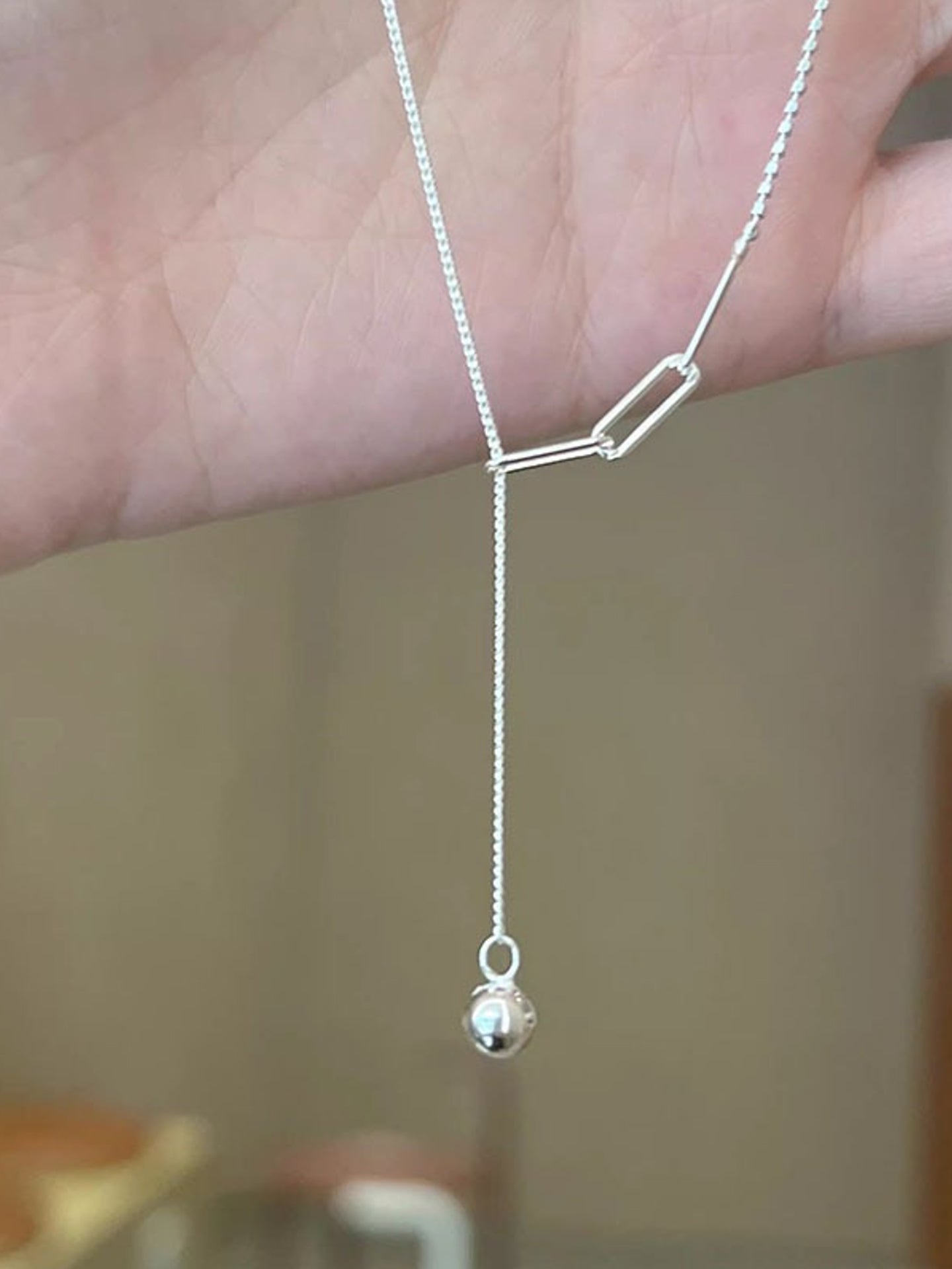 BALL FRINGE NECKLACE