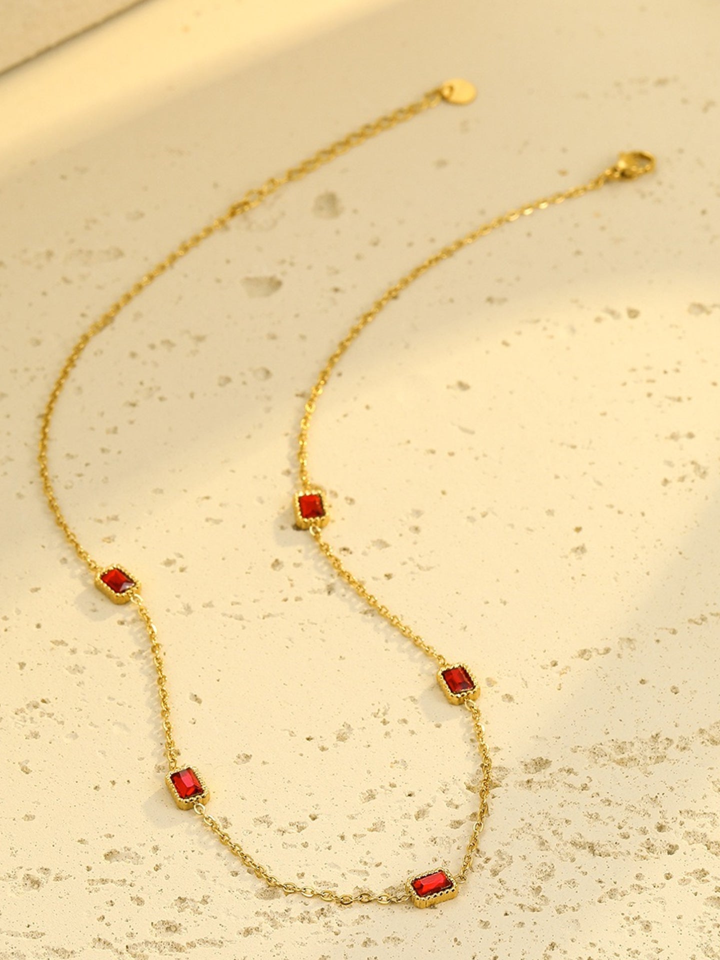 RUBY ZIRCON SET